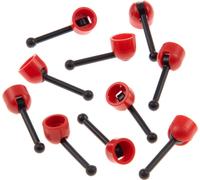 10x Lego antenne rouge levier de vitesse noir Star Wars 75159 10188 4592c02