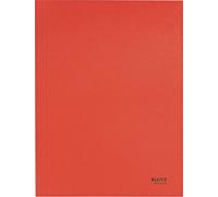 10x Leitz 3906-00-25 Chemise juridique Recycle - A4, 250 feuilles, carton (RC), neutre en carbone, rouge