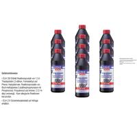 10x Liqui Moly 1L Hypoid-Getriebeöl GL5 SAE 80W Hommes 342 Typ pour Volvo Hypoid