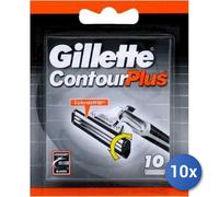 10X Lot Gillette Pièces De Rechange Contour Plus X10