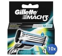 10x Lot Gillette Recharges Mach3 4 Pièces