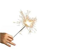 10x lots de 10 cierges magiques 30sec 18cm Catégorie F1