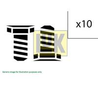 10x LUK Visserie volant moteur 411 0139 10 pour VW Touareg I (7LA, 7L6, 7L7)