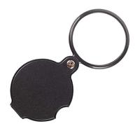(10x) Mini aimur Portable Pliant pour Les Personnes âgées, Les Jeunes, Les Enfants, la Lecture des journaux, Les Bouteilles de médicament, l'électronique, Le Noir, 65 * 147 mm