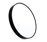 10X Miroir de Maquillage Miroir Grossissant avec Deux Ventouses Outils de Maquillage Miroir Rond Grand Miroir Grossissement Dix Fois Noir