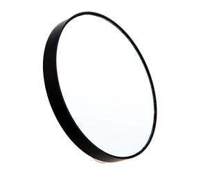 10X Miroir de Maquillage Miroir Grossissant avec Deux Ventouses Outils de Maquillage Miroir Rond Grand Miroir Grossissement Dix Fois Noir