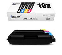 10x Müller Printware XXL Toner dans Le Set pour Kyocera Ecosys M6230cidn M6230cidnt M6630cidn P6230cdn remplacé TK-5270K TK-5270C TK-5270M TK-5270Y TK5270 CMYK