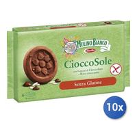 10X Multipack Biscuits Mulino Bianco Sans Gluten Chocolat