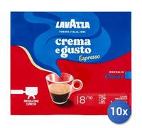 10X Multipack Café Lavazza 2X250 Crème Goût ESPRESSO