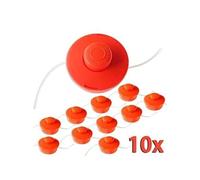 10X Nemaxx Fs1 Bobine Avec Jog Automatique Double Cordon De Tête Coupe De Tonte Accessoires Fil Nylon Rouleau Bobine De Rechange