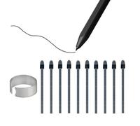 10X Original Felt Pointes de Remplacement pour Remarkable 1/2/Marker/Marker Plus & Boox Pen2 Pro/Pen Plus/Triangle Pen/BOOX Wacom Stylo Stylet, Boox Max/Note/Nova/Go/Tab Ultra&Mini Série, Gris