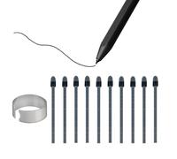 10X Original Felt Pointes de Remplacement pour Remarkable 1/2/Marker/Marker Plus & Boox Pen2 Pro/Pen Plus/Triangle Pen/BOOX Wacom Stylo Stylet, Boox Max/Note/Nova/Go/Tab Ultra&Mini Série, Gris