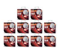 10X OSRAM NIGHT BREAKER SILVER H7 DuoBox 1500 Lm Ampoule