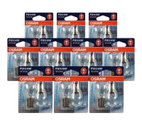 10X Osram P21/4W Avec Douille Métallique 12V 21/4W Douille BAZ15D