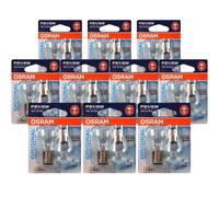 10X Osram P21/5W Avec Douille Métallique 12V 21/5W Douille BAY15d