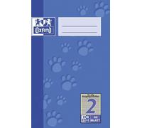 10x Oxford 100050376 livret A5 / 32 feuilles règle 2