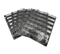 10x Pages d'exposition pour capsules de bière avec 42 pochettes (420 pochettes pour capsules).