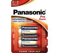 Panasonic Piles Pro Power LR14 (C) - Alcalines - Blister de 2