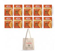10x Pasta Barilla Mezze Penne Rigate Integrali Pâtes italiennes à grains entiers 500g