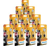 10X Philips Standard BAX 83S/135 Noir 1.2W 12V Ampoules De Voiture