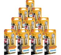 10x Philips Standard W16W 16W 12V Ampoules pour Auto Lampes à Incandescence