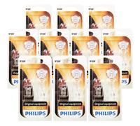 10x Philips Vision 2Pcs. W16W 6W 12V 3W W21X95D Blister Ampoule