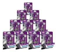 10x Philips VisionPlus H4 Halogène Jusqu'À 60% Plus Lumière 60/55W 12V Lampes