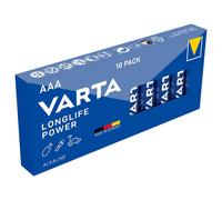 Varta Piles Longlife Power AAA LR03 MN2400 1,5V – Pack de 10