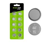Piles au lithium CR1620 3V 70mAh - 10 pcs. Green Cell