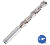 10X Pointe Alpen Super Pour Métal HSS DIN 338 Mm 8,50
