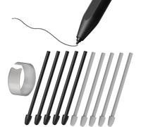 10x Pointes De Remplacement Pour Remarkable 1/2/Marker/Marker Plus & Boox Pen2 Pro/Boox Pen Plus/Boox Triangle Pen/Boox Wacom Stylo Stylet, Boox Max/Note/Nova/Go/Tab Ultra&mini Série, Noir+Blanc