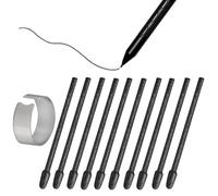 10X Pointes de Remplacement pour Wacom Pro Pen 3, Felt | pour 2025 Tablet Intuos Pro M/S/L & Cintiq 16/2424 Touch & DTH135/172 & MovinkPad 11"/13,3"