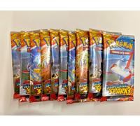 10x Pokémon Surging Sparks SV08 Booster Pack Neuf Scellé Anglais Scarlet Violet