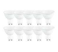 10x Projecteur LED à Réflecteur 9W GU10 600lm 4000K 120° Neutralweiß 120°