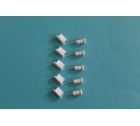 10x protection poussière pour Apple iPhone 5/6 bouchons anti-poussière capuchons silicone blanc