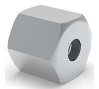 10x Raccord femelle M10 x 1 pour Tuyau de Frein 4,75 mm évasure double type E Connecteur de Freinage Type E DIN/ISO 1651