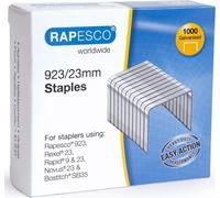 10x RAPESCO® 1242 Agrafes 923 23/23 1.000p.