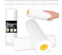 10x Rouleau Mousse 25 cm Peinture Vernis Laque Surfaces Lisses Murs Meubles Bonne Couverture Séchage Rapide Application Facile Idéal Bricolage Travaux Rénovation