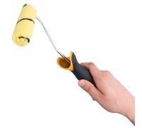 10x Rouleau Peinture 10 cm Recharge Laque Façade Mur Support Outils Peintre Travaux Rénovation Haute Absorption Finition Lisse Application Facile