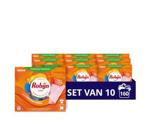 10x Rubijn Lessive Lingettes Color 16 pièces