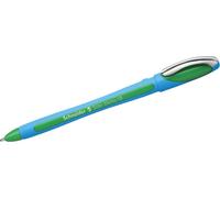 10x Schneider 150204 Stylo à bille Slider Memo XB - 0,7 mm, vert