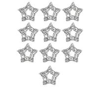 10x / Set Star Ongles Charme Pendants Ongles Étoiles Art Charme Beaux Étoiles Nails Étoiles Charme Nails Décorations