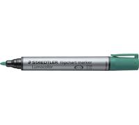 10x Staedtler® 356-5 Marqueur pour paperboard Lumocolor® rechargeable, 2 mm, vert