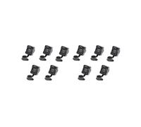 10X Support 3 Pôles 3 Pôles Étanche Mâle et Femelle Microphone Prise Audio XLR Support de Tête XLR Fileté Équilibré, C