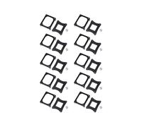 10X Support de Montage en Plastique Noir pour le Ventilateur de CPU de Prise 478
