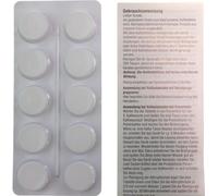 10x tablettes de nettoyage pour porte-filtre / machines à café automatiques [Ø18mm 1,6g chacune]