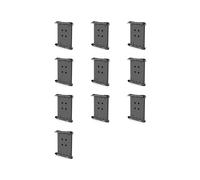 10X Terminal de Données Tablette Arrière Clip Moto Extérieur Équitation Support GPS Adapté Aux Tablettes de 7 Pouces à 8 Pouces