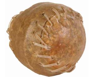 10x Trixie balle à mâcher, cousue ø 8 cm, 10 x 170 g