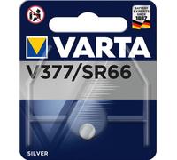 10X Varta 38506 Professional Electronics SR66 (V377), 1 pc. Blister - Pile bouton à l'oxyde d'argent-zinc, 1,55 V Pile de montre