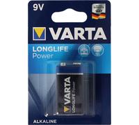 10X Varta 46826 Longlife Power 6LR61/6LP3146/9V bloc (4922), 1 pc. Blister - Pile alcaline-manganèse (Alcaline), 9 V